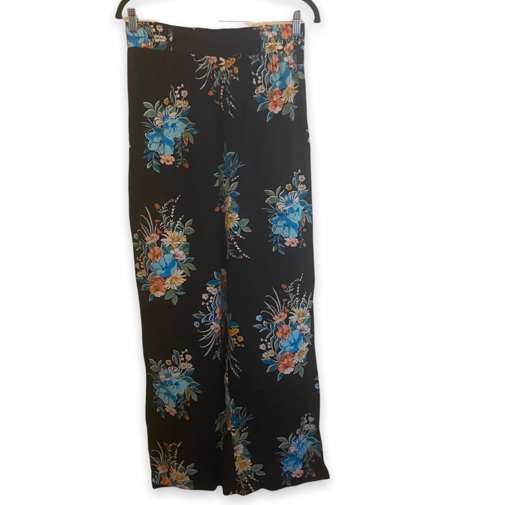 Hype Wide Leg Floral Pants